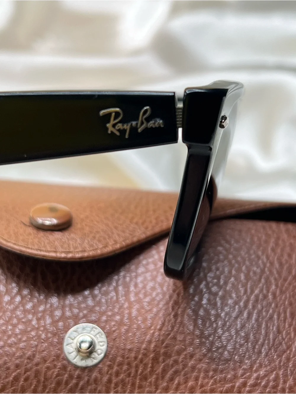 Classic Black Wayfarer Sunglasses